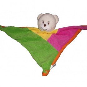 Accueil Z'autres marques Doudou Giftoys Ours Orange eponge  Plat