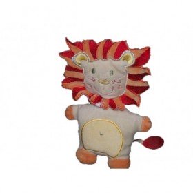 Accueil Z'autres marques Doudou Auchan Lion Orange criniere Pantin