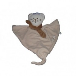 Accueil Z'autres marques Doudou Stolle Souris Marron Lot de 2 foulard nœuds bleu Hochet