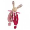 Accueil Babynat doudou Babynat Lapin Rose liberty BN0111 Les Poupis Plat