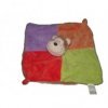 Accueil Z'autres marques Doudou Zeeman Singe Marron vert violet orange marron plat