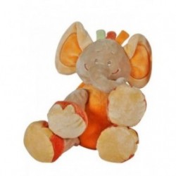 Accueil Z'autres marques Doudou Doukidou Elephant Orange Barry Safari 30cms Pantin