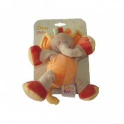 Accueil Z'autres marques Doudou Doukidou Elephant Orange Barry Safari 18cms Pantin