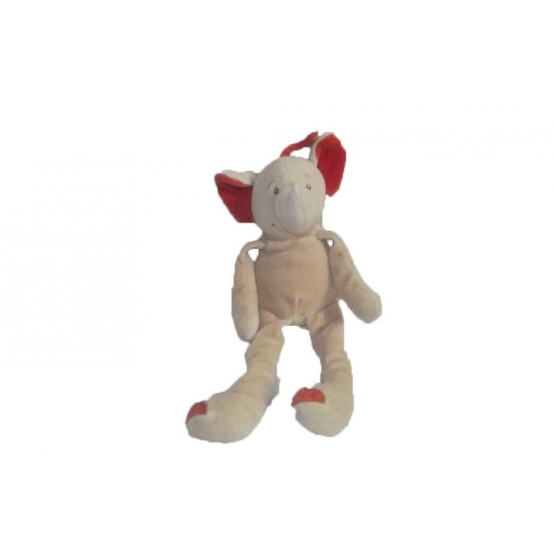 Accueil Z'autres marques Doudou Jollybaby Elephant Marron  Hochet