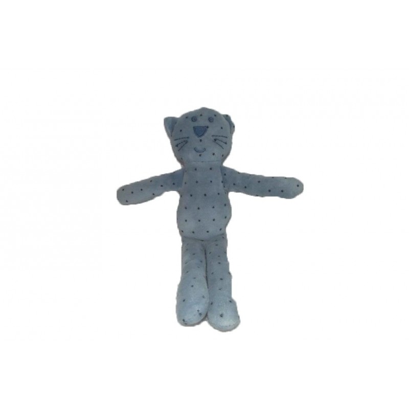 Accueil Z'autres marques Doudou Boutchou Chat Bleu etoile 30cms Pantin