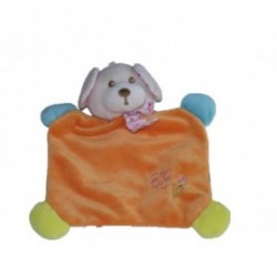 Accueil Z'autres marques Doudou Cp international Chien Orange jaune bleu fleur Plat