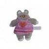 Accueil Z'autres marques Doudou Tiamo Ours Beige  Hochet