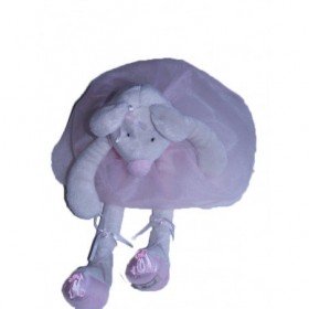 Accueil Z'autres marques Doudou Louise Mansen Souris Rose danseuse tutu rose Pantin