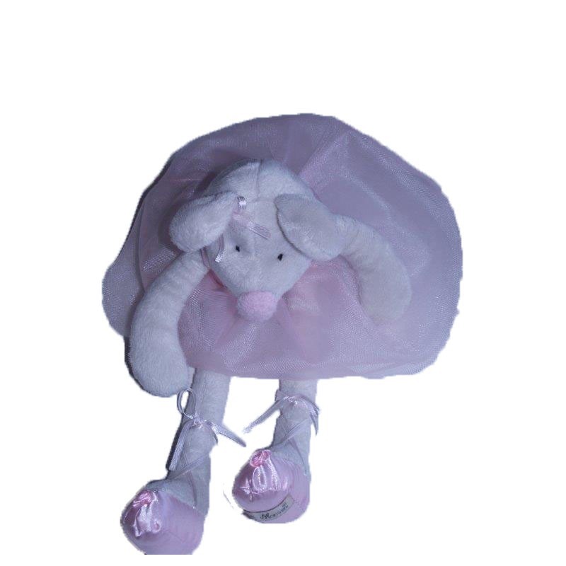 Accueil Z'autres marques Doudou Louise Mansen Souris Rose danseuse tutu rose Pantin
