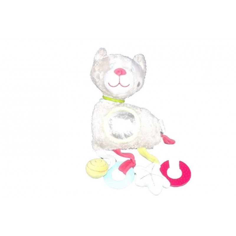 Accueil Z'autres marques Doudou Vertbaudet Ours Gris etat moyen Musical