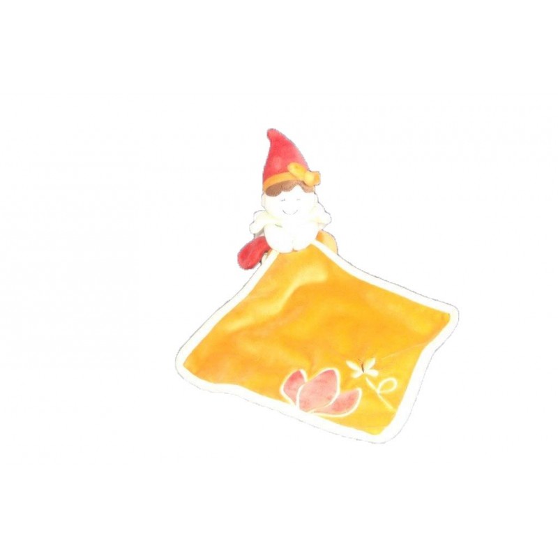 Accueil Z'autres marques Doudou Baby luna Poupee Orange fleur papillon Poupee