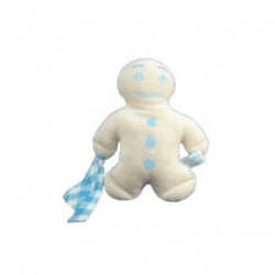 Accueil Z'autres marques Doudou Bonne maman Personnage Marron Monsieur Biscuit mouchoir a carreau bleu Pantin