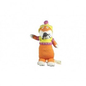 Accueil Z'autres marques Doudou Latitude Renard Orange bonnet jaune (bouloche) Pantin