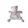Accueil Z'autres marques Doudou Bellodoux Ours Blanc rose Plat