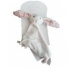 Accueil Z'autres marques Doudou Maison du Monde Lapin Blanc Victorine losange Fleur Rose  Plat