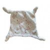 Accueil Z'autres marques Doudou Mes petits Cailloux Mouchoir Blanc Carre Pois Rose 4 nœuds Plat