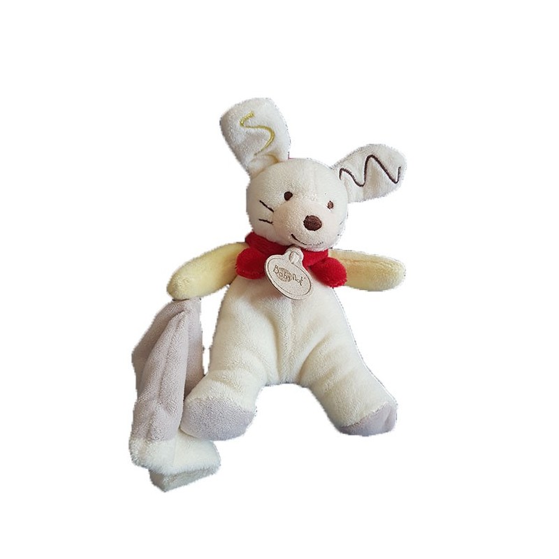 Accueil Babynat doudou Babynat Lapin Blanc Coffret BN295  Pantin