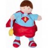 Accueil Doudou et Compagnie Doudou et Compagnie super heros marionnette rouge et bleu DC2354