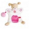 Accueil Doudou et Compagnie Doudou Doudou et Compagnie Chien marionnette lovely fraise pompon rose DC3050