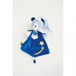 Accueil Babynat doudou Babynat Ours Bleu Luminescent etoile BN0312 Les Cometes Plat