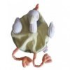 Accueil Z'autres marques Doudou Natalys Oie canard plat rond vert aile blanche patte orange