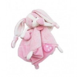 Accueil Babynat doudou Babynat Lapin Rose Cape Blanche BN0271 Les Toudoux Plat