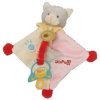 Accueil Babynat Doudou Babynat chat super tetine rose et beige -BN309-