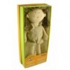 Accueil Z'autres marques Doudou Tomy My Natural Mistinguette doll la poupee brune robe lin Neuf