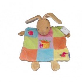 Accueil Kaloo Doudou Kaloo Lapin Beige Coccinelle Plat - Patchwork