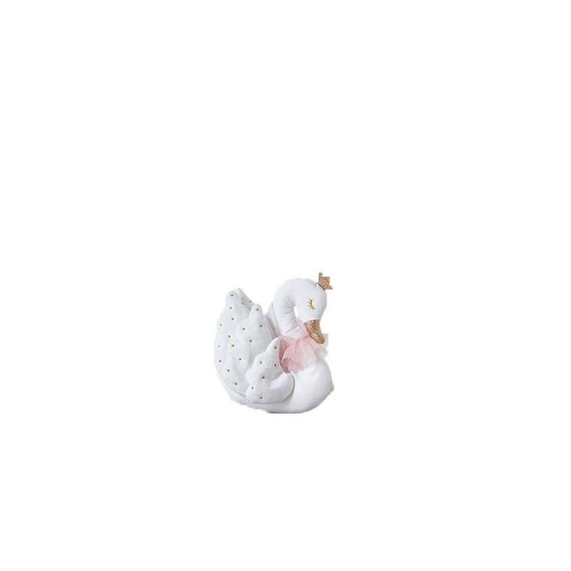 Accueil Z'autres marques Doudou Cyrillus Cygne Blanc col Tulle Rose Pantin -