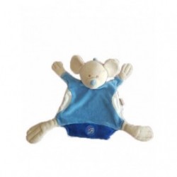 Accueil Z'autres marques Doudou Bestever Souris Bleu marionnette -