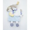 Accueil Babynat doudou Babynat Chien Bleu Bleu Jaune lettre O BN0282 Les Douillettes Marionnette