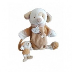 Accueil Doudou et Compagnie Doudou Doudou et Compagnie Chien Marron marionnette -