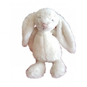 Accueil Z'autres marques Doudou Jellycat Lapin Blanc Nez Rose Pantin -