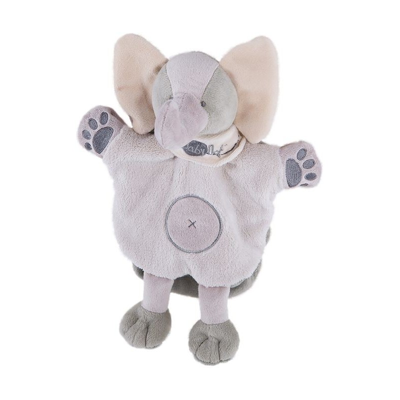 Accueil Babynat doudou Babynat Elephant Gris Jumbo BN908 Savane Marionnette