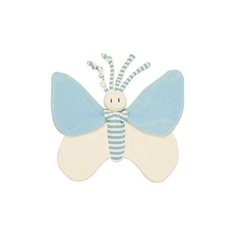 Accueil Z'autres marques Doudou Keptin JR Papillon Bleu Premature Bio Plat - Bondifly