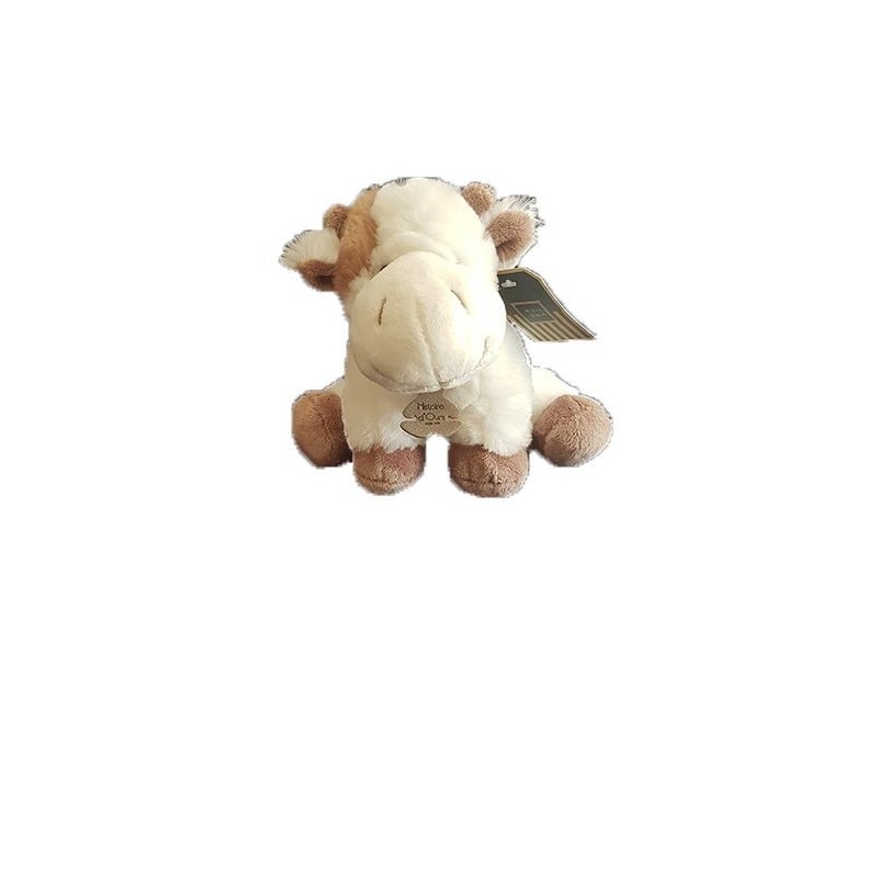 Accueil Histoire d'ours Doudou Histoire d'ours Vache Beige Pantin - La ferme