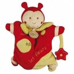 Accueil Babynat doudou Babynat Coccinelle Rouge Cocci Adore les Fleurs Les Classiques Marionnette