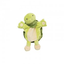 Accueil Babynat doudou Babynat Tortue Vert Beige  Les Natures Marionnette