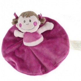 Accueil Kimbaloo Doudou Kimbaloo Poupée Rose Plat -