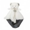 Accueil Babynat Doudou Babynat Ours Blanc Plat - Pap'ours