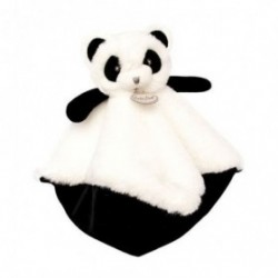 Accueil Babynat Doudou Babynat Panda Noir Plat - P'tit Panda