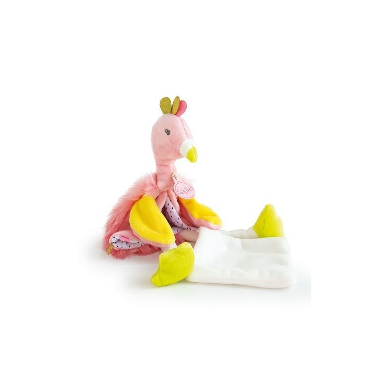 Accueil Babynat Doudou Babynat Flamant Rose Pantin - Les Petits Voyageurs