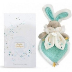 Accueil Doudou et Compagnie Doudou Doudou et compagnie Lapin Vert Plat - Lapin de Sucre