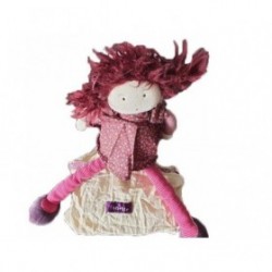 Accueil Moulin Roty Doudou moulin Roty Poupée Rose Les Coquettes avec son sac Pantin - Fanette