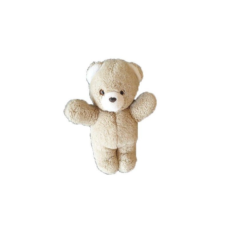 Accueil Z'autres marques Doudou Nounours Ours Marron Hochet Pantin - vintage