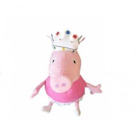 Accueil Z'autres marques Doudou PMS Cochon Rose Couronne Pantin - Peppa Pig