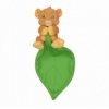 Accueil Disney Doudou Disney Lion Marron Simba tenant une feuille Pantin - Roi lion