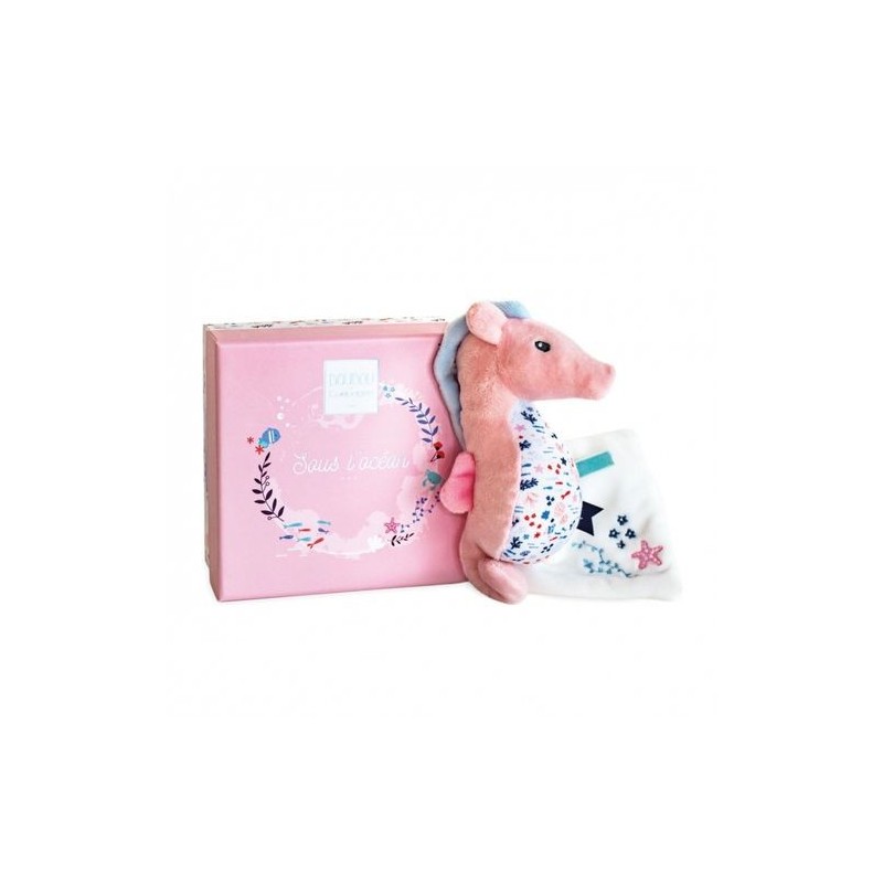 Accueil Doudou et Compagnie Doudou Doudou et compagnie Hippocampe Rose Pantin - Sous l'Ocean