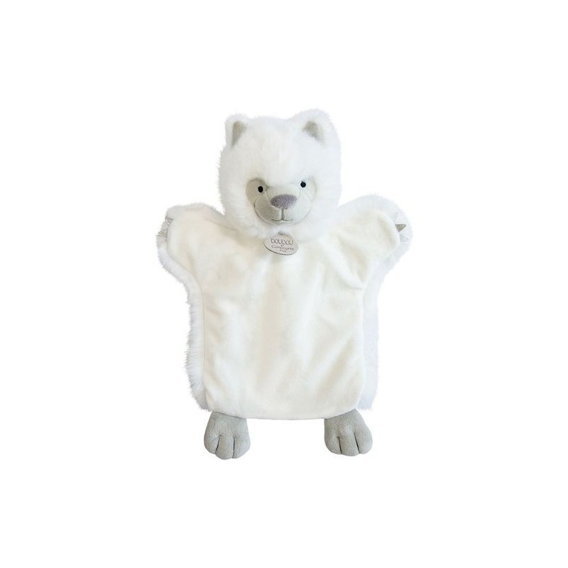 Accueil Doudou et Compagnie Doudou Doudou et compagnie Loup Blanc marionnette - Autour du Monde